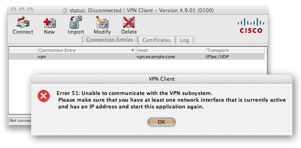 cisco vpn client v5.x for mac