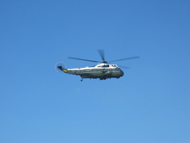President’s helicopter