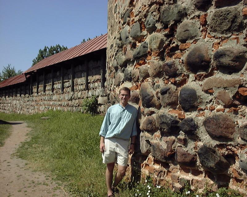 Anders at Kaunas Castle