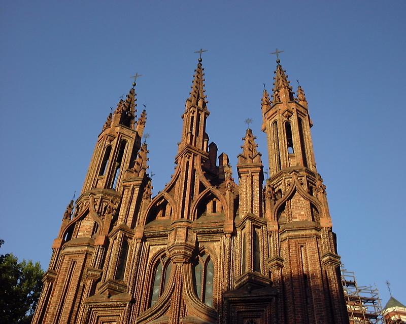 St. Anne’s Church in Vilnius