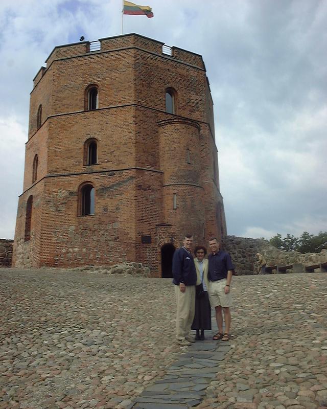 Dad, Mom and Anders · Vilnius