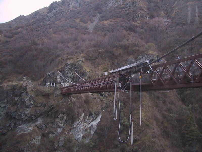 Anders · Kawarau Bridge jump