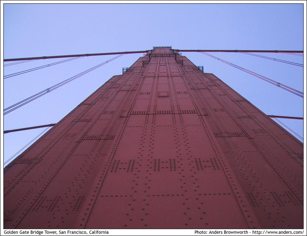 Golden Gate Bridge tower · San Francisco
