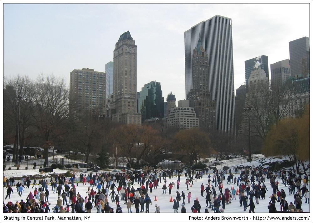 Skating in Central Park · Manhattan, NY
